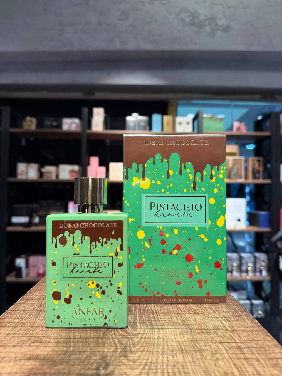 anfar-pistachio-kunafa-edp-100ml Anfar Pistachio Kunafa Extrait De Parfum 100 ML Unisex Parfüm - Görsel 1